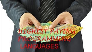 Top 5 highest paying programming languages.......