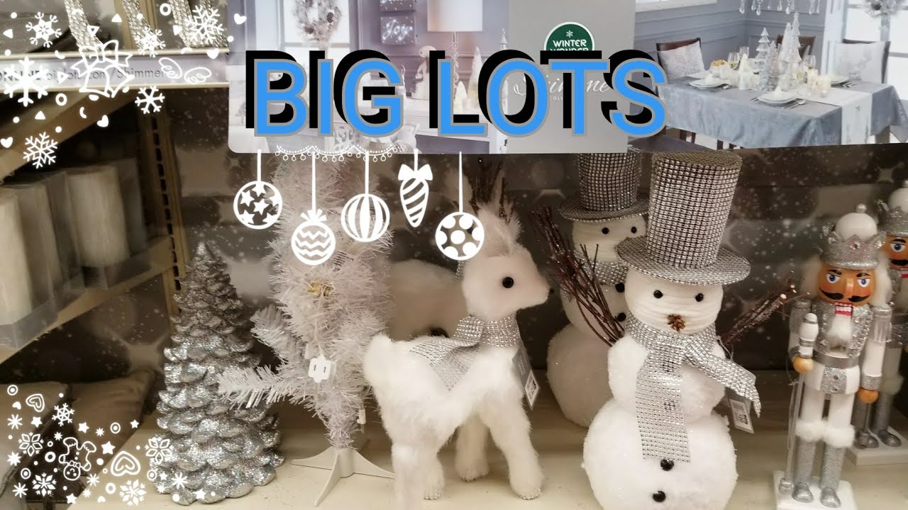 Beautiful Christmas Decor at Big Lots 2017 LoveJasmine YouTube