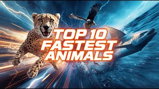Top 10 Fastest Animals in the World (2025) | Unbelievable Speed Record Holders