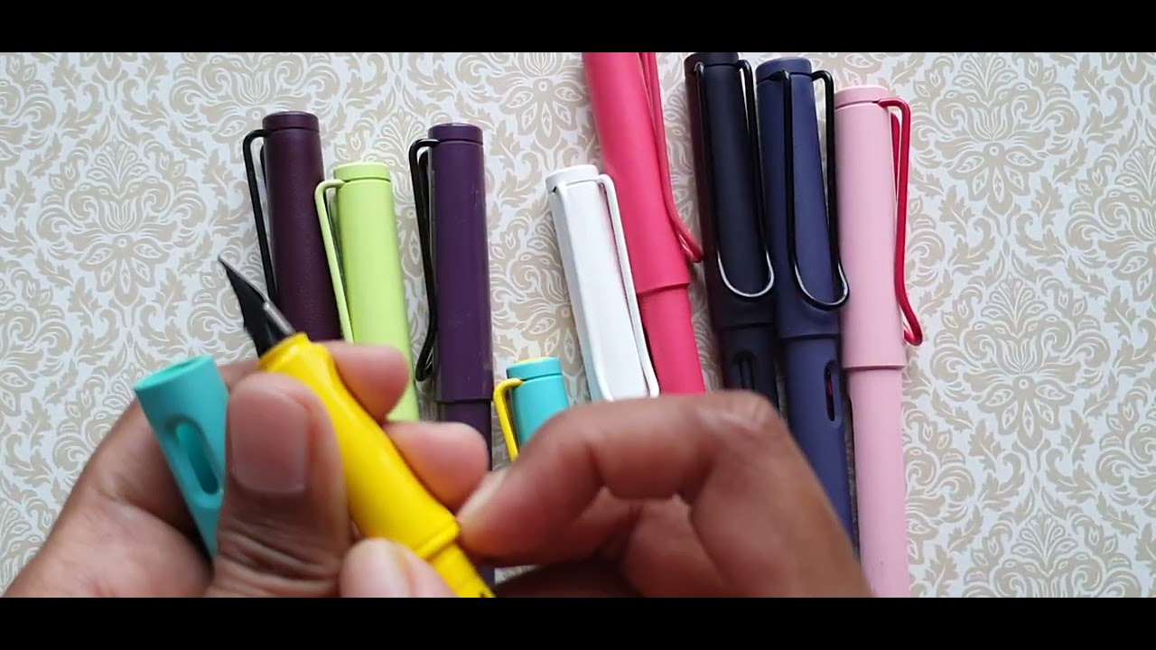 My New Lamy Safari MultiRing Set In White 🤍