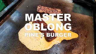 MASTER OBLONG PINE'S BURGER KOTA BHARU MALAYSIAN STREET FOOD