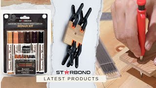 Introducing Starbond's Latest Products: Mini Spring Clamps, Touch-Up Markers, Carpenter Pencil