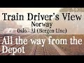 Train  Driver's View: Oslo to Ål (Bergen Line)