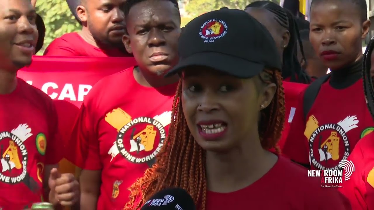 NUM's youth structure marches to the Union Buildings against unemployment