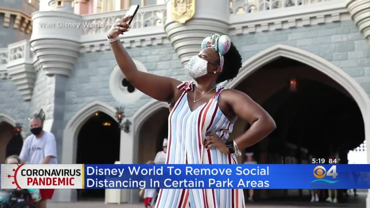 Walt Disney World Plans To Relax Physical Distancing In Some Areas Of Its Parks