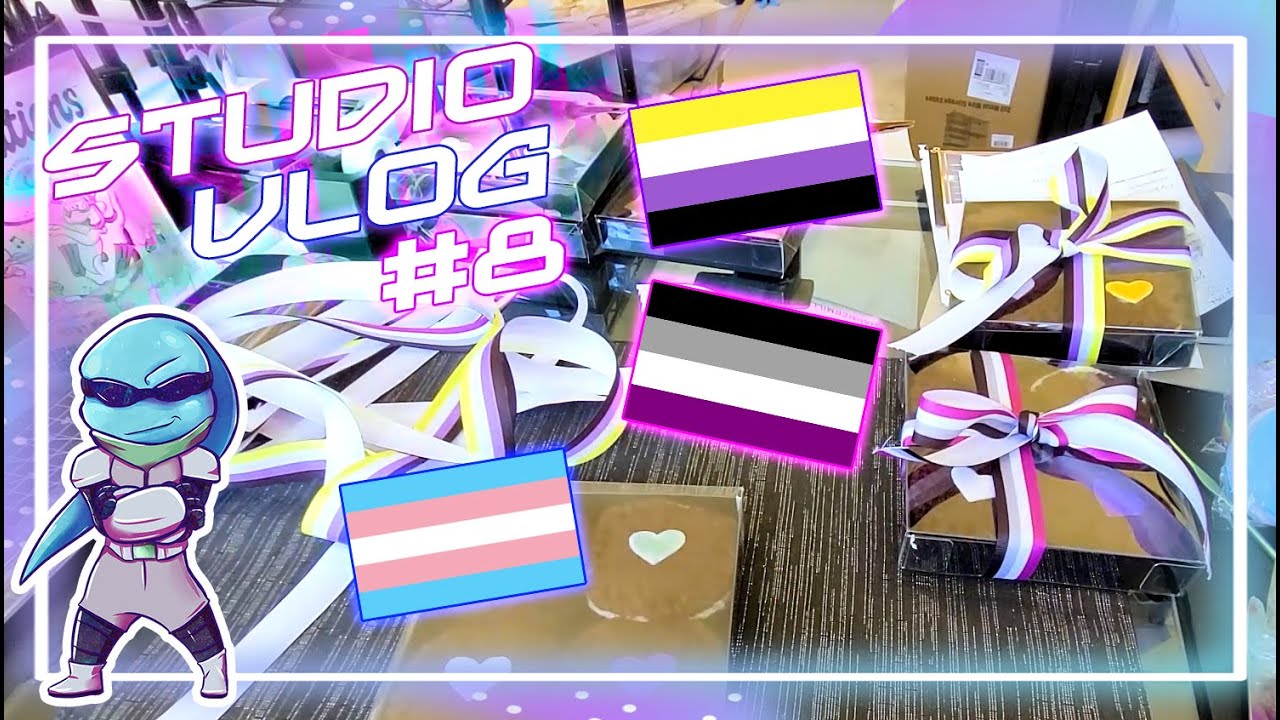 STUDIO VLOG ☆ #8 SEP - VENDOR MARKET, FLAIR WITCH PROJECT, PACKAGING LGBTQ OREO COOKIES