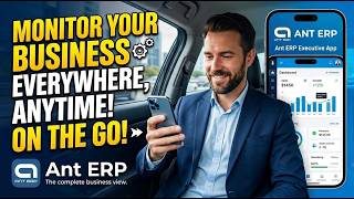 Monitor Your Business Everywhere, Anytime! 🚀 | Ant ERP Executive App screenshot 1