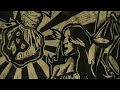 ALL OVER PRINT WOOD CUT ON TSHIRT by BLAUT ARTSTORE