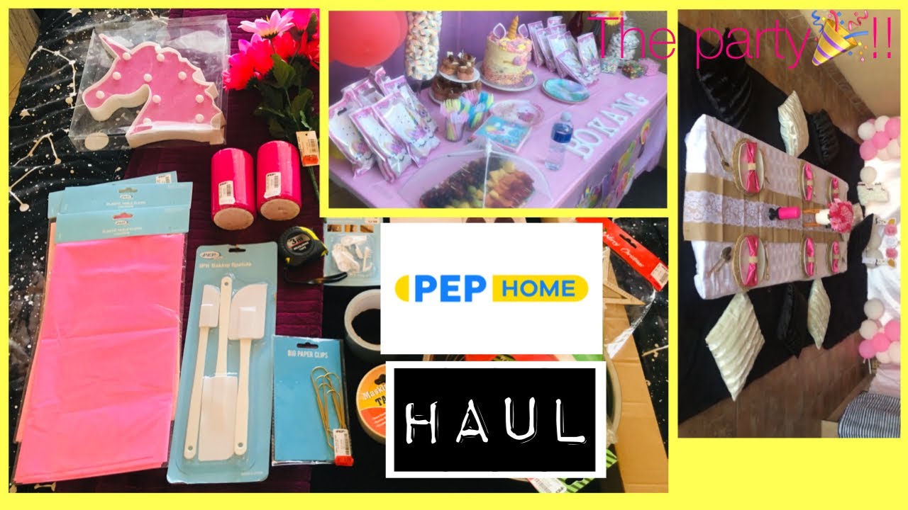 PEP HOME HAUL | BIRTHDAY PARTY PREP ITEMS | SALE ITEMS| AFFORDABLE HOME DECOR| KGAULETS