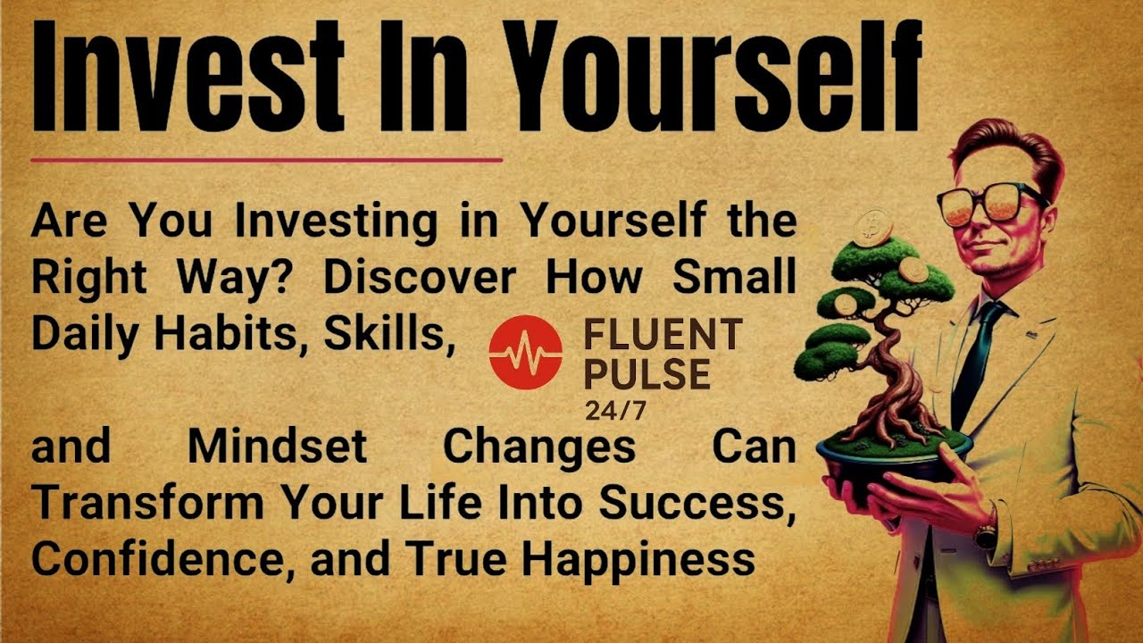 Are You Truly Investing in Yourself? 🔥 How Daily Habits, Skills & Mindset Can Change Your Life 📚