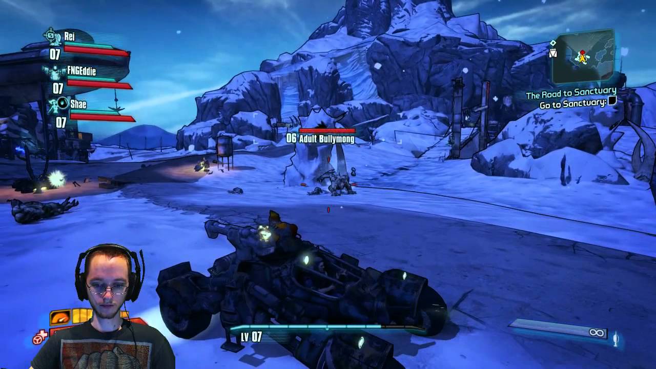 Borderlands 2 - Ep7 - W/ Algolgaming, FNGeddie, X78QPlays, Reiaku
