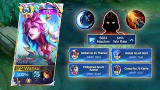 IMMORTAL NATALIA CRIT BUILD + GLOBAL HIGH MMR ALLIES (INTENSE RANK GAME) screenshot 5