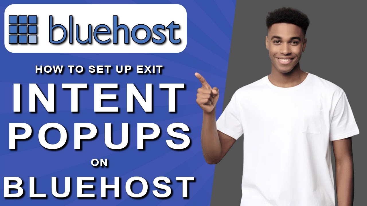 How to set up exit intent popups on bluehost (2024)