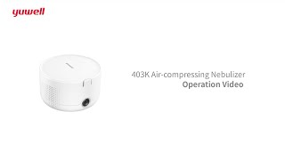 403K air-compressing Nebulizer Operation Video