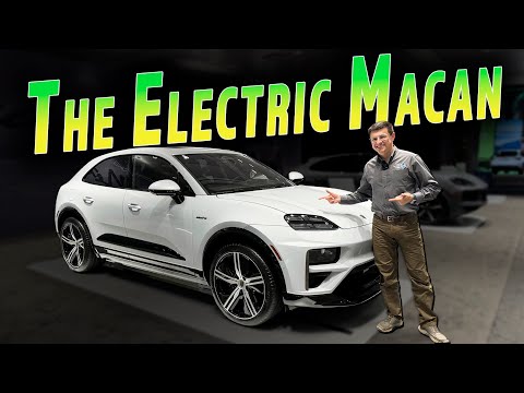 2024 Porsche Macan Ev First Look