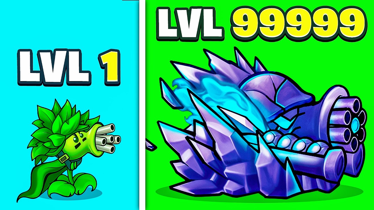 I CREATED THE STRONGEST HYBRID PLANT IN THE UNIVERSE - lvl 36