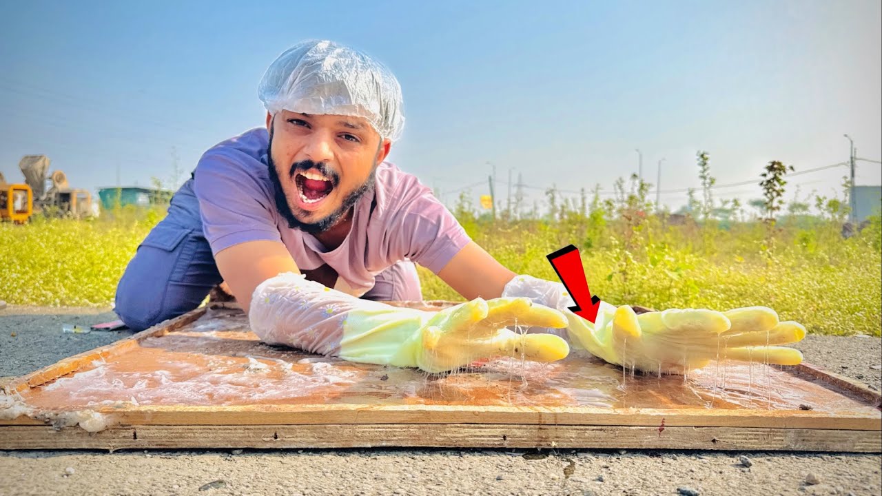 | एक बार गीरे तो ख़ेल ख़त्म 😱 We Made Dangerous Glue Trap not try -Desi jugad