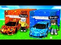 MACCHINA di FUOCO contro MACCHINA D’ACQUA in Minecraft!