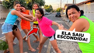 LUANA FUGIU ESCONDIDA PRA IR PRO JOGO DA ESCOLA! 