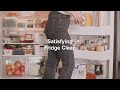 🥕Satisfying Fridge Cleaning With Me