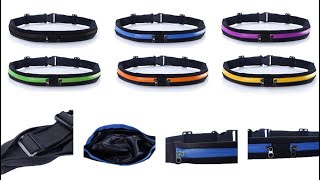 Sweat Resistant Runners Belt Fanny Pack Mobile Phone Pouch Bag