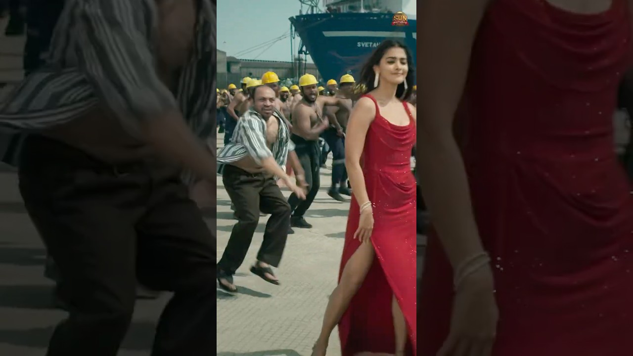 My dear Monica💕 #MonicaVideoSong #Coolie #SuperstarRajinikanth #shorts #Anirudh #Lokesh #Poojahegde