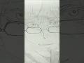 Gojo Saturo complete outline drawing #trending #viral #shorts #shortsfeed
