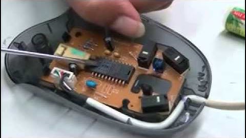 Working of an optical mouse - Hindi