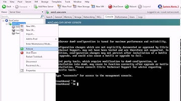 03 shutdown XenServer
