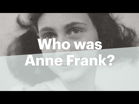 Video: Cum este descrisă Anne Frank?