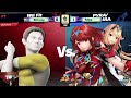 NTSL #40 Losers Quarter Finals - McFunny (Olimar/Wii Fit Trainer) vs Tdow (Pyra/Mythra) SSBU