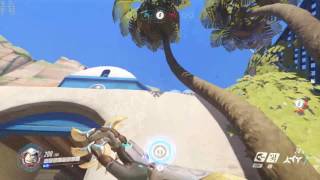 CRAZY Genji Edge Boost GLITCH on Ilios [Overwatch]