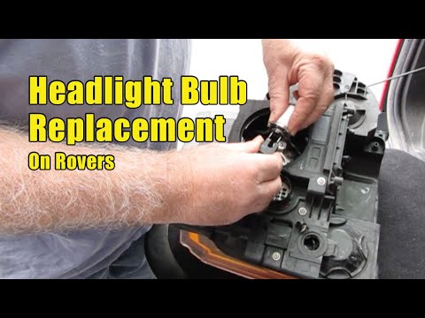 Atlantic British Presents: Headlight Bulb Replacement: Instructions for Land Rover LR3