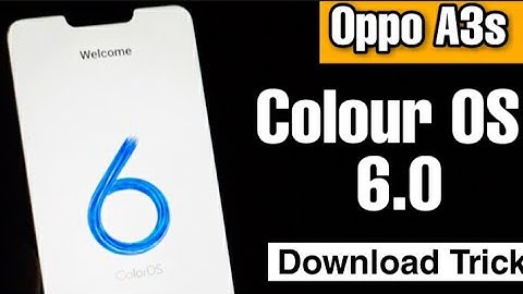 Oppo A3s Color OS 6 | Use Color OS 6.0 On Oppo A3s | Color OS 6.0 Theme Oppo | Najaf Technical Pk