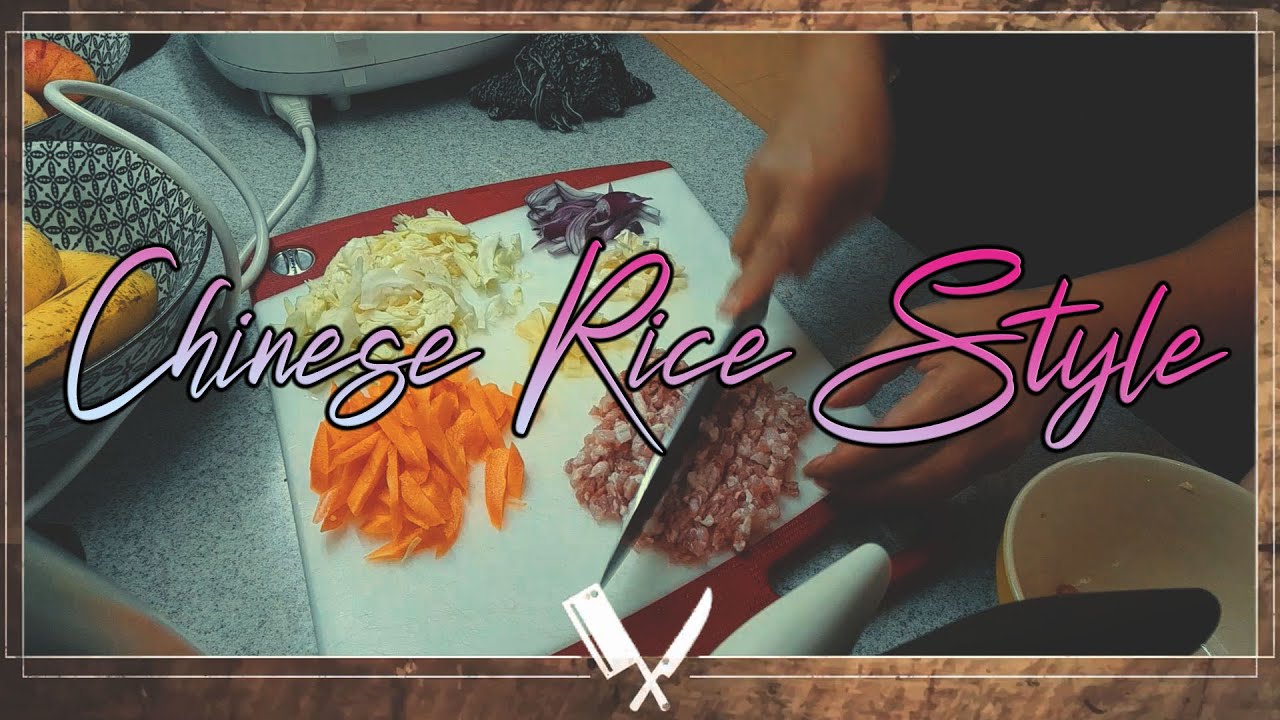 Vlogger Rice FOOD ǀ VLOG #41 - Cooking Chinese Rice Style - YouTube