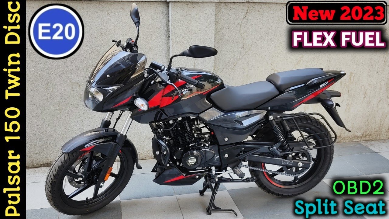 2023 Bajaj Pulsar 150 Twin Disc E20 Review New Price & Mileage YouTube