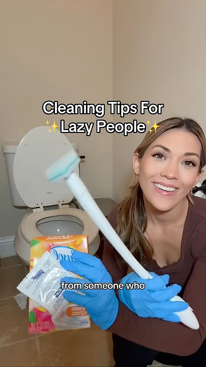 Cleaning Tips For Lazy People | Keep Your Toilet Cleaner For Longer ✨LINKS✨
