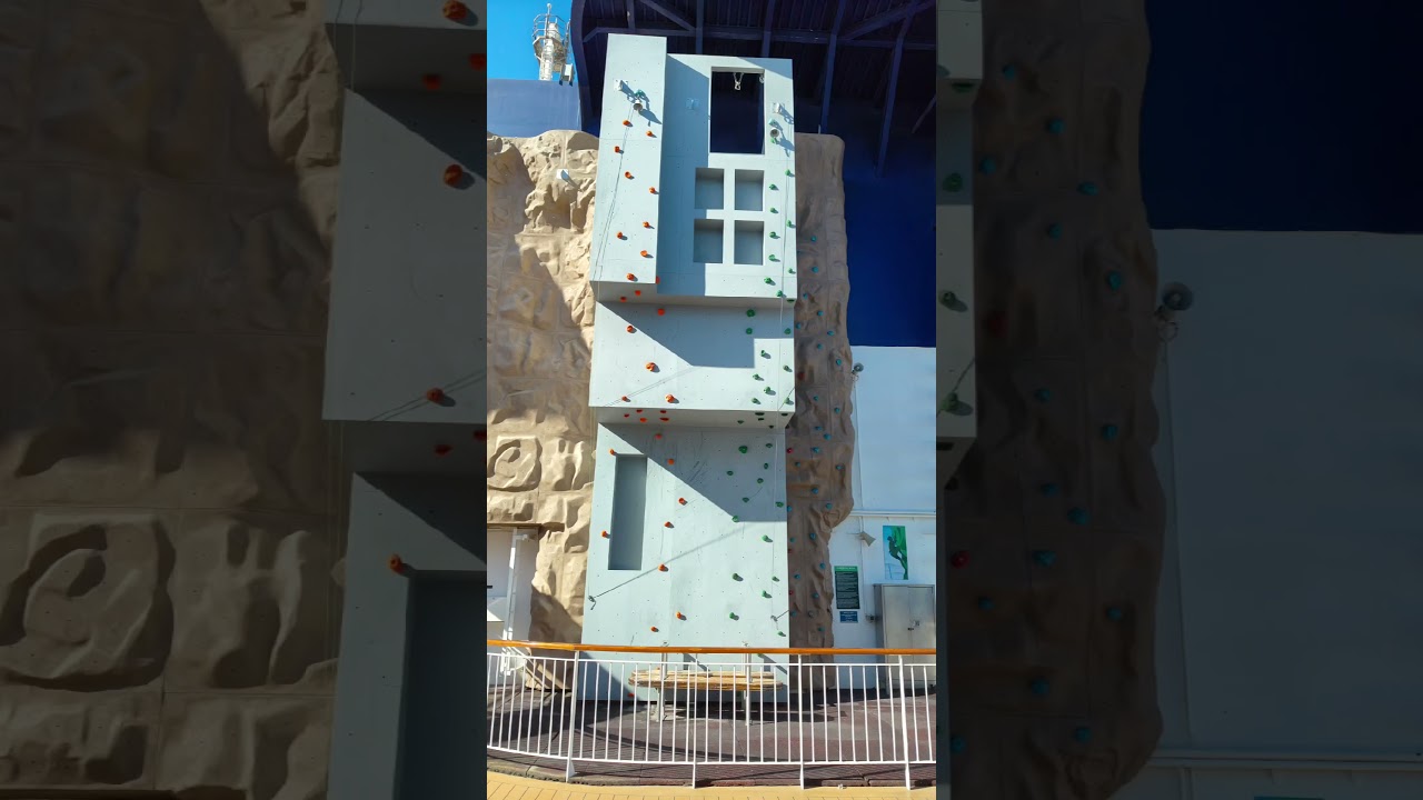rock climbing, Nowergian Epic cruise