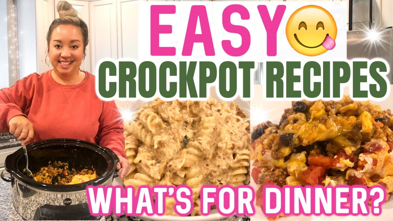 🥘Easy dump & go crockpot recipe for those busy nights! #asmr #cooking, Crockpot Recipes