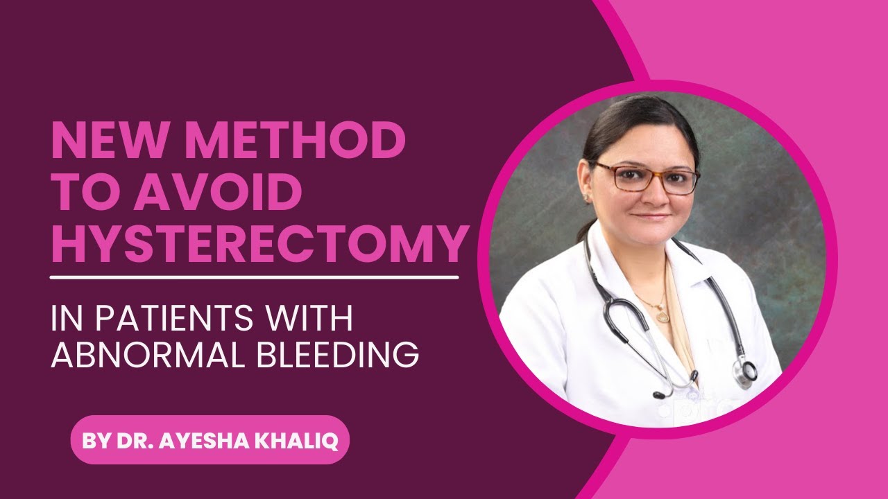 New Method to Avoid Hysterectomy in patients with Abnormal Bleeding