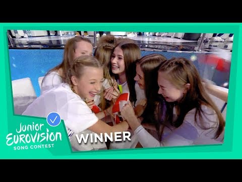 Roksana Węgiel from Poland ?? wins the 2018 Junior Eurovision Song Contest!