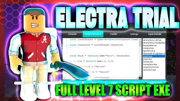 OMG NEW ROBLOX EXPLOIT ELECTRA (WORKING) FULL LUA WRAPPER(PATCHED)