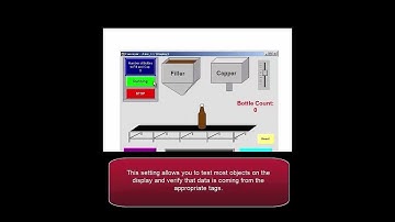 PanelView Plus & FactoryTalk View ME Introduction - Test a Graphic Display and the Application