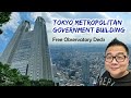Tokyo metropolitan government building observatory deck tokyometropolitangovernmentbuilding tokyo