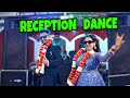 Surprise dance performace for bride  groom  reception party dance coupledance