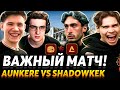 Это очень важный матч! Звук на респе! Team Aunkere vs Shadowkek Team.