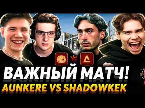 Это очень важный матч! Звук на респе! Team Aunkere vs Shadowkek Team.