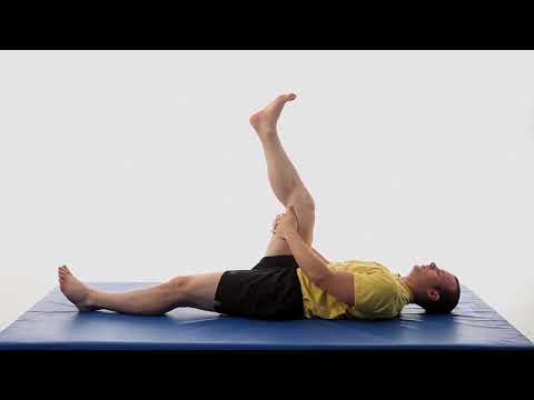 Supine Hamstring Dynamic Stretch