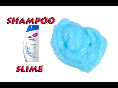 Real Shampoo And Salt Slime How To Make Slime With Only Shampoo And Salt No Borax