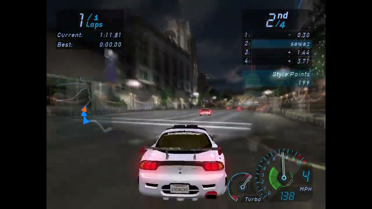 NFS underground classic gameplay